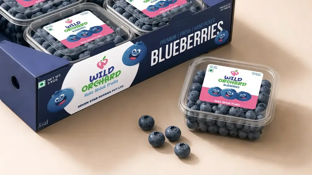 Wild Orchard Blueberry Packaging Design Case Study